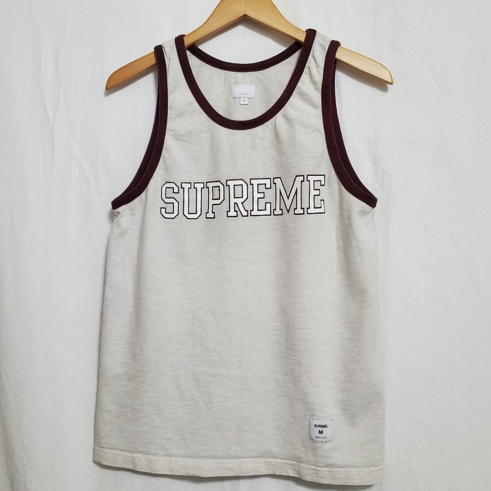 Supreme Heathered Sleeveless Tank Top SS 2010 Medium